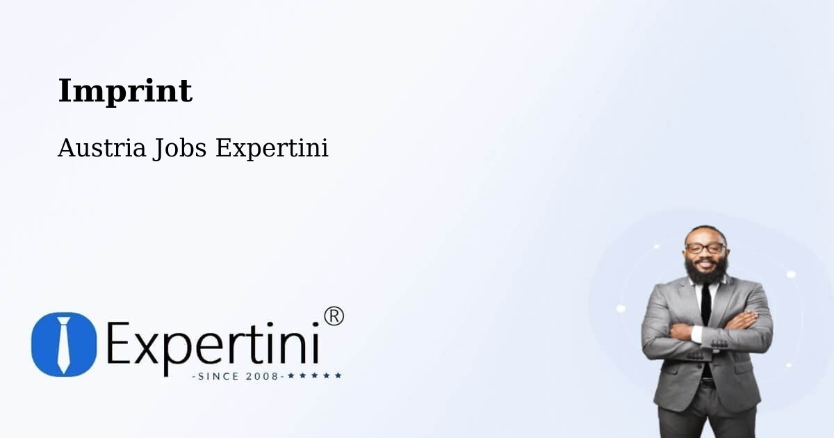Imprint – Graz - Austria Jobs Expertini